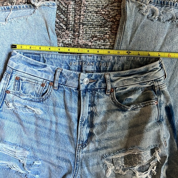 American eagle strigid wide leg jeans 8 long - Picture 3 of 6